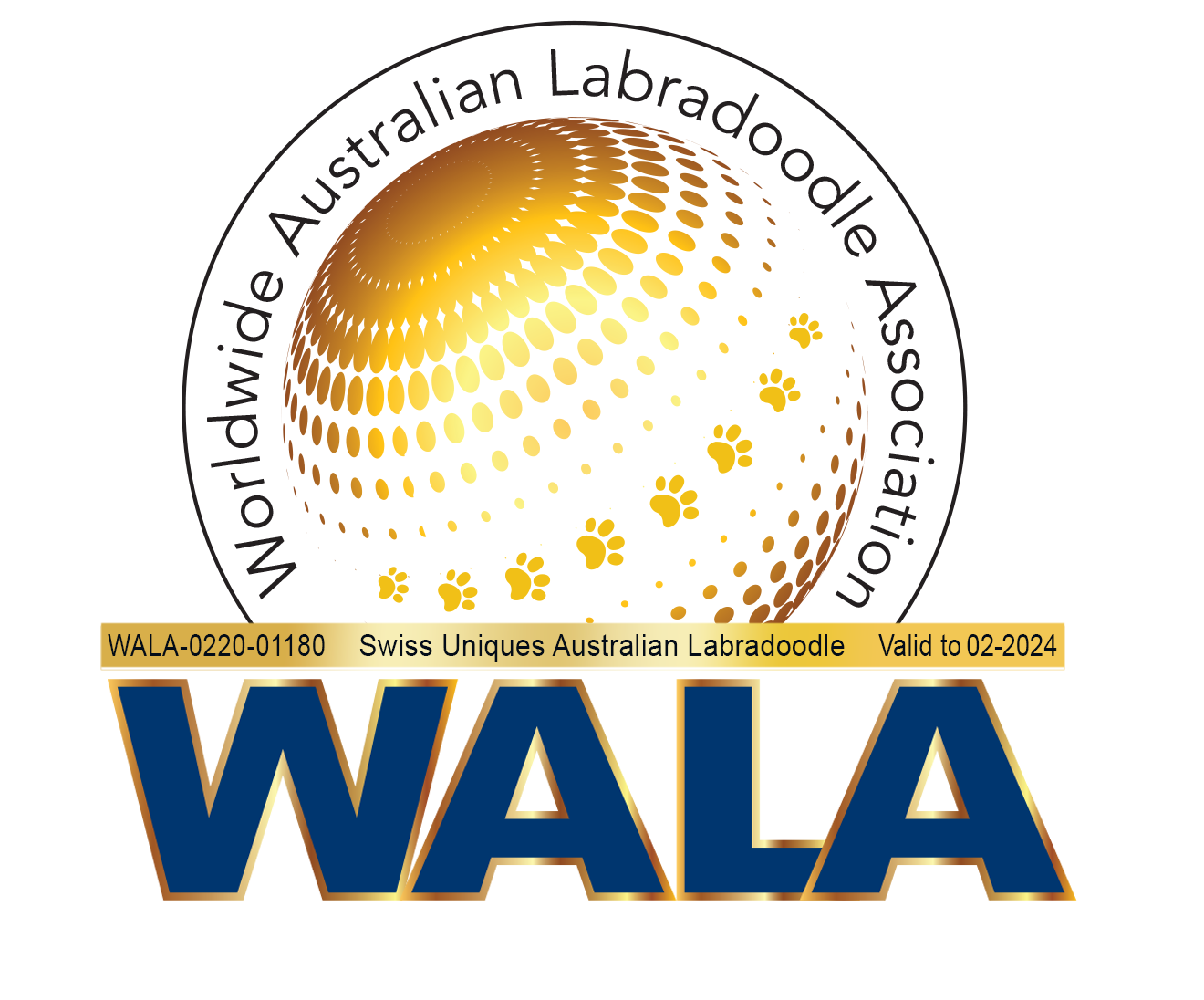 Swiss Uniques Labradoodles WALA Logo 2024